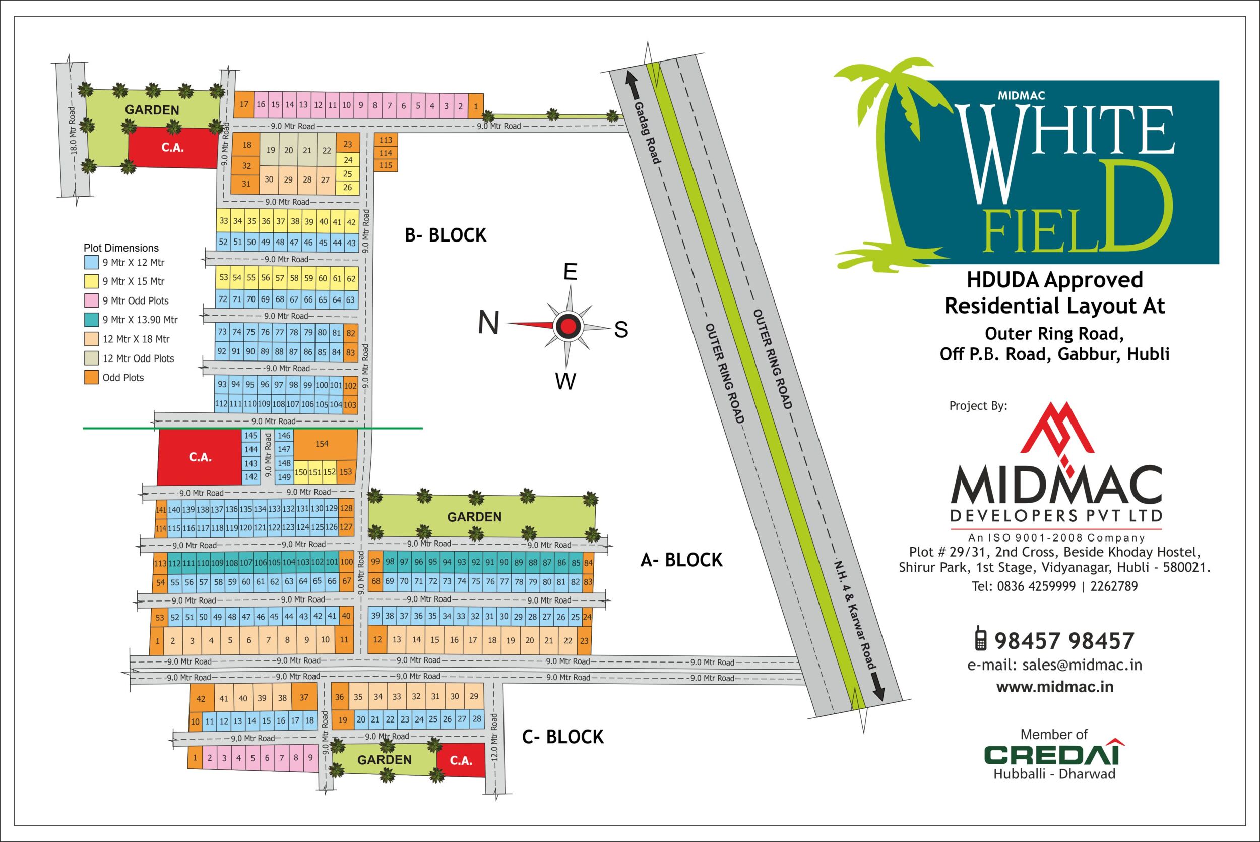 Whitefield, Gabbur, Hubli